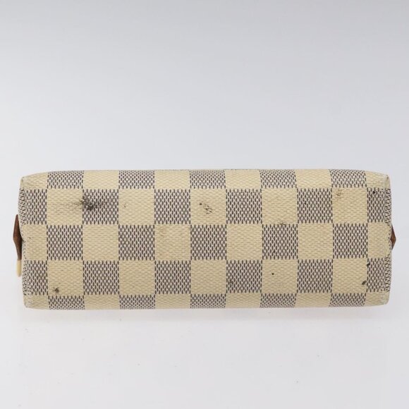 LOUIS VUITTON Damier Azur Pochette Cosmetic PM Pouch - Picture 6 of 15